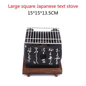 Discover the Joy of Indoor Grilling with Our Japanese Mini Smokeless Charcoal Grill Set